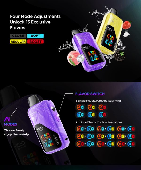 HQD Vape Click Plus 30000 - Image 9