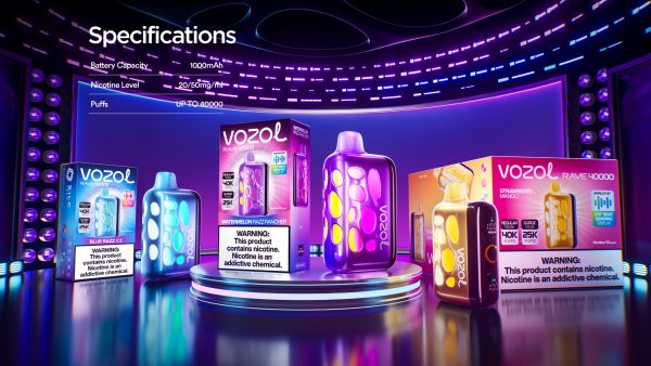 VOZOL RAVE 40000